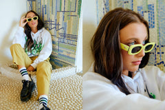 The Supa Phreek - Emma Chamberlain Neon Yellow